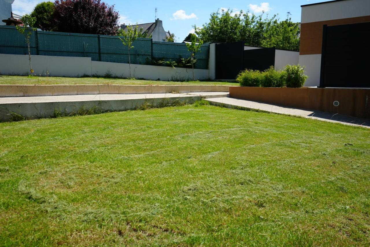 Maison contemporaine aux portes de Brest Bohars Extérieur photo