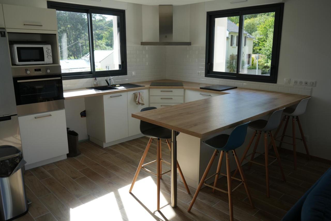 Maison contemporaine aux portes de Brest Bohars Extérieur photo