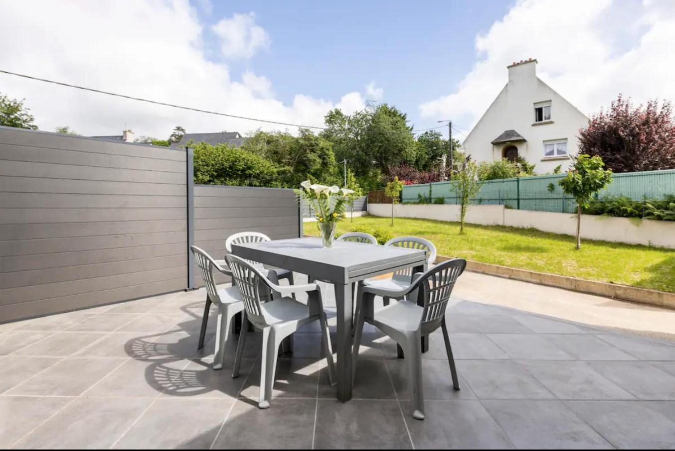 Maison contemporaine aux portes de Brest Bohars Extérieur photo