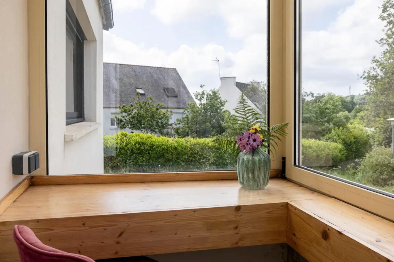 Maison contemporaine aux portes de Brest Bohars Extérieur photo